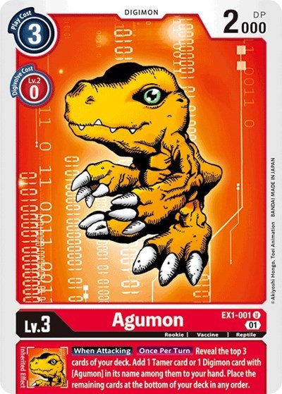 Agumon (Classic Collection) Near Mint - Nick Nack's Full Frontal Attack