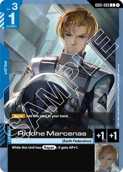 Riddhe Marcenas (Newtype Rising) Near Mint - Nick Nack's Full Frontal Attack