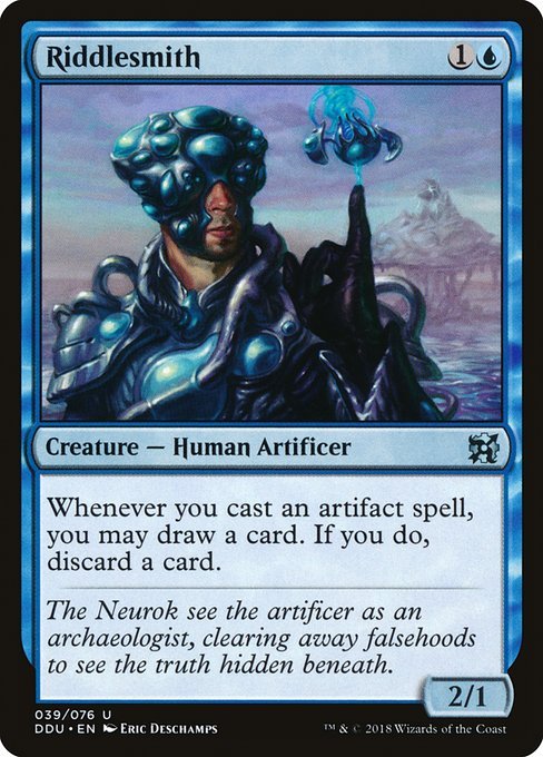 Riddlesmith (Duel Decks: Elves vs Inventors) Near Mint - Nick Nack's Full Frontal Attack