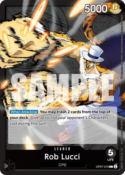 Rob Lucci (079) (500 Years in the Future) Near Mint - Nick Nack's Full Frontal Attack