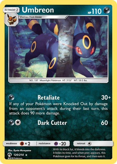 Umbreon (SM - Lost Thunder) Near Mint