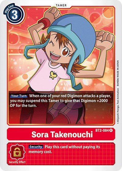 Sora Takenouchi (Release Special Booster) Near Mint - Nick Nack's Full Frontal Attack