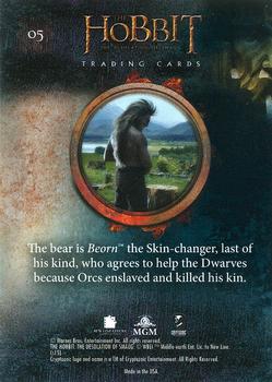 2015 Cryptozoic The Hobbit: The Desolation of Smaug 05 "That Is Our Host" - Nick Nack's Full Frontal Attack