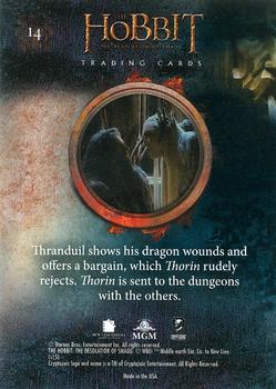 2015 Cryptozoic The Hobbit: The Desolation of Smaug 14 "Return What Is Mine" - Nick Nack's Full Frontal Attack