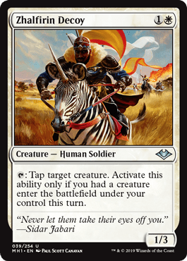 Zhalfirin Decoy (Modern Horizons) Near Mint - Nick Nack's Full Frontal Attack