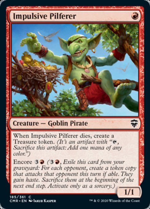 Impulsive Pilferer (Commander Legends) Near Mint - Nick Nack's Full Frontal Attack