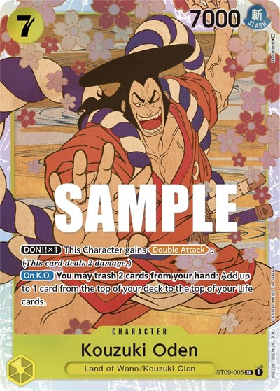 Kouzuki Oden (Starter Deck 9: Yamato) Near Mint Foil