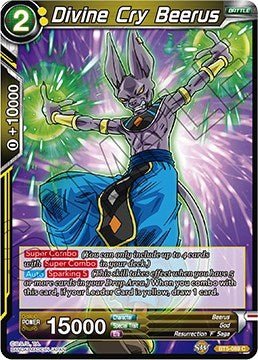 Divine Cry Beerus (Miraculous Revival) Near Mint - Nick Nack's Full Frontal Attack