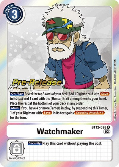 Watchmaker (Across Time Pre-Release Cards) Near Mint Foil
