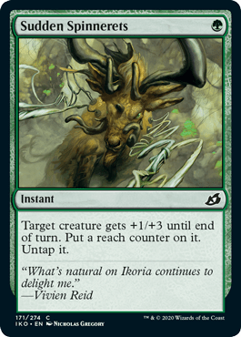 Sudden Spinnerets (Ikoria: Lair of Behemoths) Near Mint - Nick Nack's Full Frontal Attack