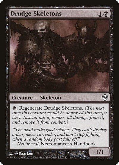 Drudge Skeletons (Duels of the Planeswalkers) Near Mint - Nick Nack's Full Frontal Attack