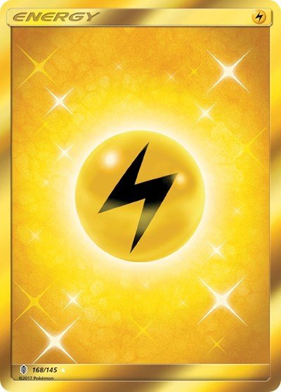 Lightning Energy (Secret) (SM - Guardians Rising) Near Mint Holofoil - Nick Nack's Full Frontal Attack