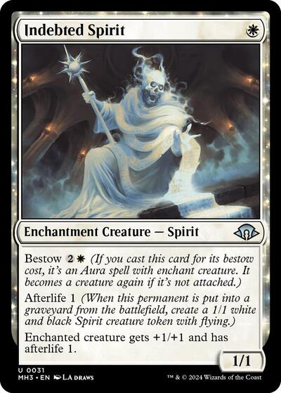 Indebted Spirit (Modern Horizons 3) Near Mint - Nick Nack's Full Frontal Attack