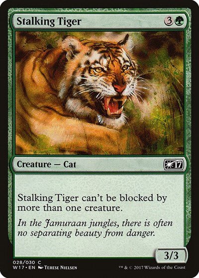 Stalking Tiger (Welcome Deck 2017) Near Mint - Nick Nack's Full Frontal Attack