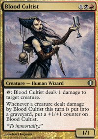 Blood Cultist (Shards of Alara) Light Play - Nick Nack's Full Frontal Attack