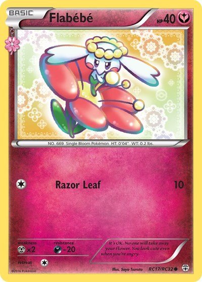 Flabebe (Generations: Radiant Collection) Light Play - Nick Nack's Full Frontal Attack