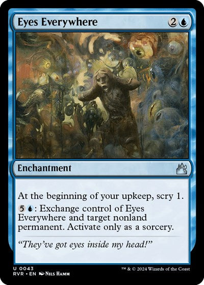 Eyes Everywhere (Ravnica Remastered) Near Mint