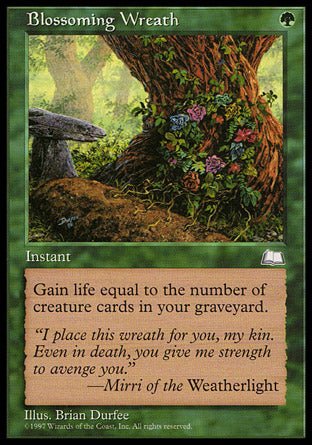 Blossoming Wreath (Weatherlight) Light Play - Nick Nack's Full Frontal Attack
