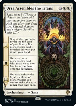 Urza Assembles the Titans (Dominaria United) Near Mint - Nick Nack's Full Frontal Attack