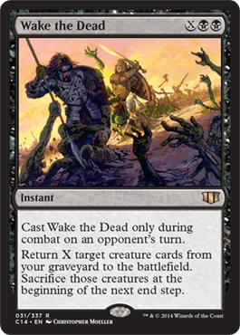 Wake the Dead (Commander 2014 Edition) Near Mint - Nick Nack's Full Frontal Attack