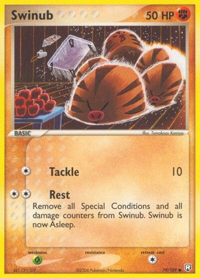Swinub (Team Rocket Returns) Light Play
