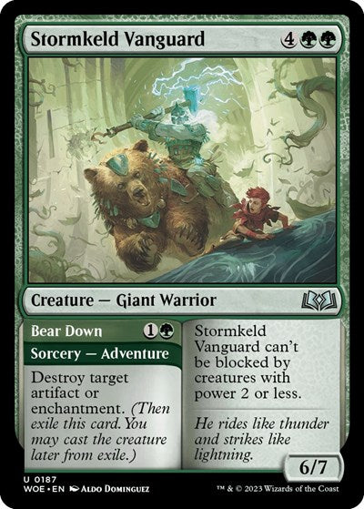 Stormkeld Vanguard (Wilds of Eldraine) Near Mint - Nick Nack's Full Frontal Attack