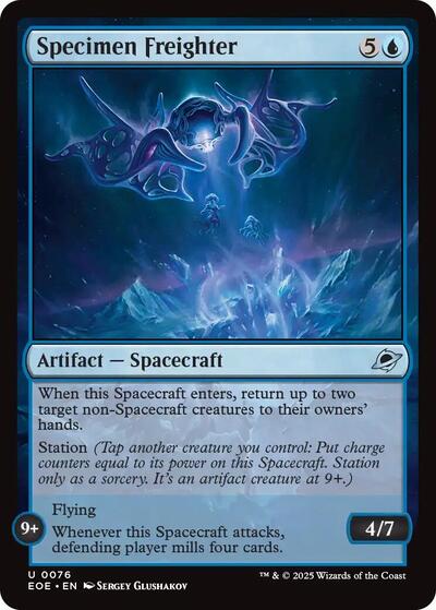 Specimen Freighter (Edge of Eternities) Near Mint - Nick Nack's Full Frontal Attack
