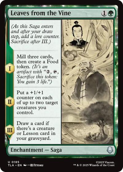 Leaves from the Vine (Avatar: The Last Airbender) Near Mint - Nick Nack's Full Frontal Attack