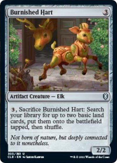 Burnished Hart (Commander Legends: Battle for Baldur's Gate) Near Mint - Nick Nack's Full Frontal Attack
