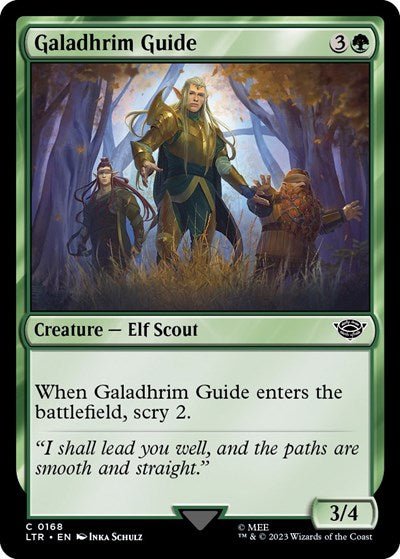 Galadhrim Guide (Universes Beyond: The Lord of the Rings: Tales of Middle-earth) Near Mint - Nick Nack's Full Frontal Attack