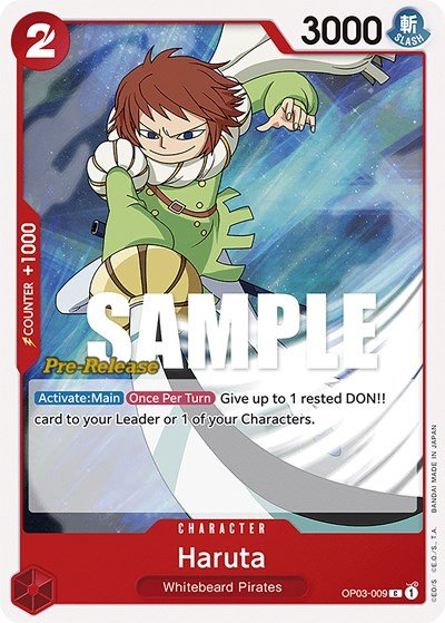 Haruta (Pillars of Strength Pre-Release Cards) Near Mint - Nick Nack's Full Frontal Attack