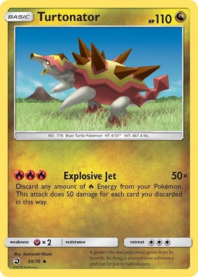 Turtonator (Dragon Majesty) Medium Play - Nick Nack's Full Frontal Attack