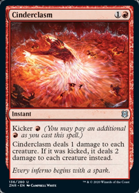 Cinderclasm (Zendikar Rising) Near Mint