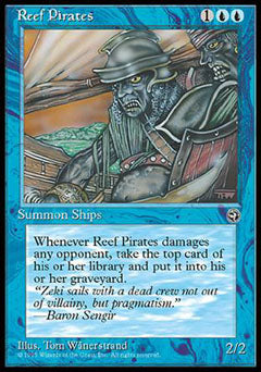 Reef Pirates (1) (Homelands) Light Play - Nick Nack's Full Frontal Attack