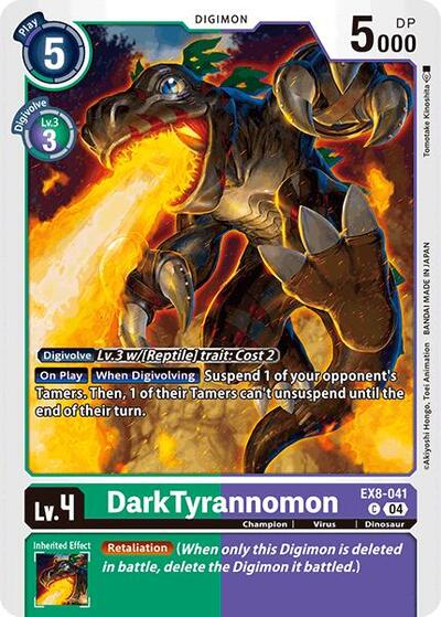 DarkTyrannomon (Chain of Liberation) Near Mint - Nick Nack's Full Frontal Attack