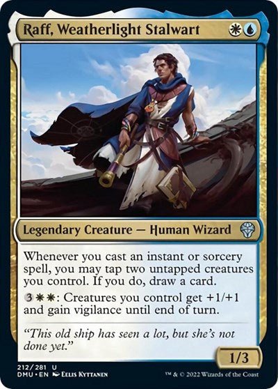Raff, Weatherlight Stalwart (Dominaria United) Near Mint - Nick Nack's Full Frontal Attack