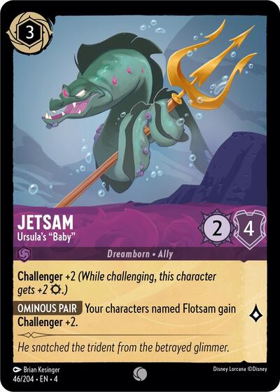 Jetsam - Ursula's Baby (Ursula's Return) Near Mint - Nick Nack's Full Frontal Attack
