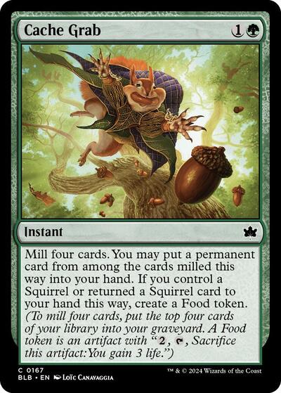 Cache Grab (Bloomburrow) Near Mint