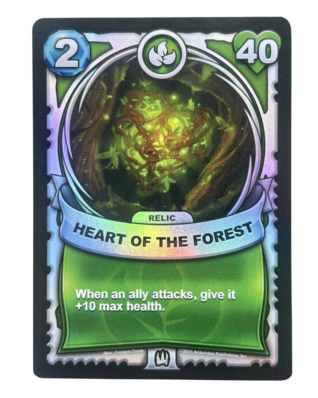 Heart of the Forest (Battlecast) (Silver Foil) - Nick Nack's Full Frontal Attack