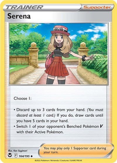 Serena (SWSH12: Silver Tempest) Near Mint - Nick Nack's Full Frontal Attack
