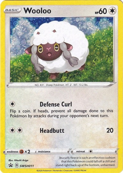 Wooloo - SWSH011 (General Mills) (Miscellaneous Cards & Products) Near Mint Holofoil
