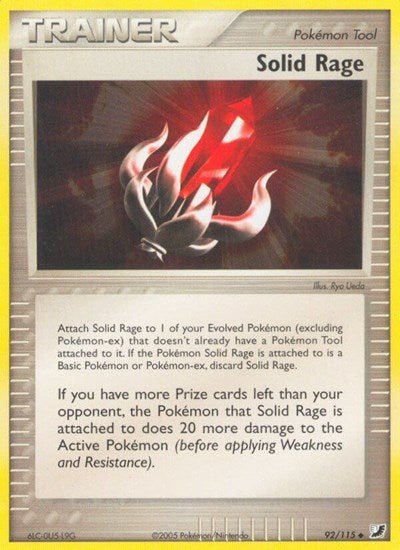 Solid Rage (Unseen Forces) Light Play - Nick Nack's Full Frontal Attack