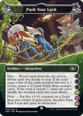 Push Your Luck (4-5-6) (Unfinity) Near Mint - Nick Nack's Full Frontal Attack