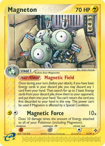 Magneton - 017 (Dragon) Light Play