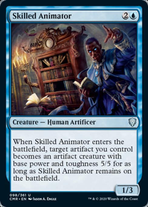 Skilled Animator (Commander Legends) Near Mint - Nick Nack's Full Frontal Attack
