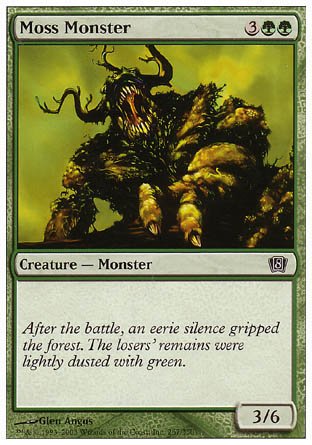 Moss Monster (8th Edition) Near Mint - Nick Nack's Full Frontal Attack