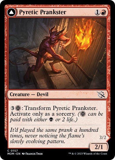 Pyretic Prankster (March of the Machine) Near Mint - Nick Nack's Full Frontal Attack
