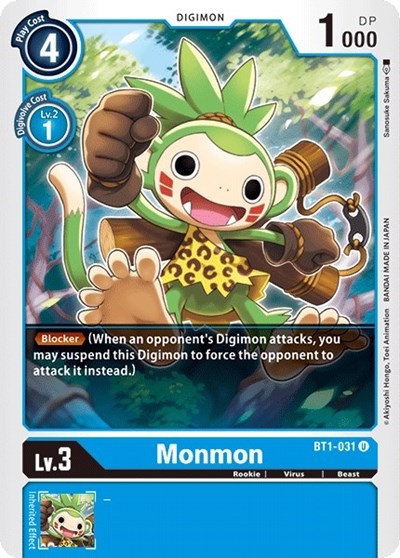 Monmon (Release Special Booster) Near Mint