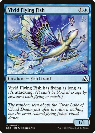 Vivid Flying Fish (Global Series Jiang Yanggu & Mu Yanling) Near Mint
