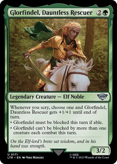 Glorfindel, Dauntless Rescuer (Universes Beyond: The Lord of the Rings: Tales of Middle-earth) Near Mint - Nick Nack's Full Frontal Attack